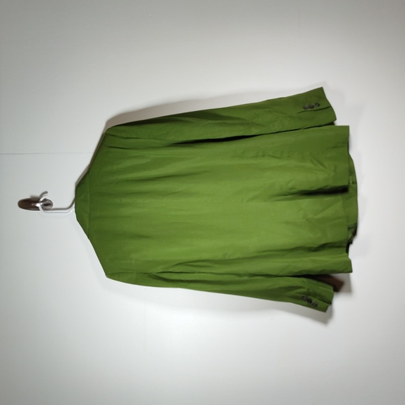 MNG Mango green double breased lyocell long line blazer 10 - Picture 3 of 12